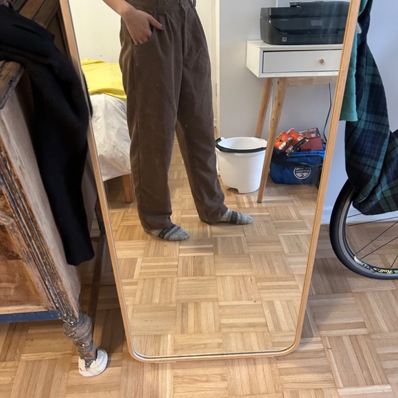 Brown corduroy pants - Picture 7 of 8